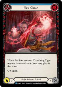 DYN052 - Flex Claws (Blue) - Rare - Regular