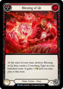 DYN053 - Blessing of Qi (Red) - Rare - Regular