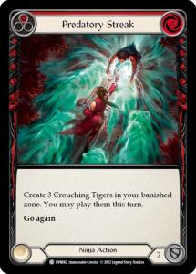 DYN062 - Predatory Streak (Red) - Common - Regular