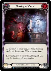 DYN179 - Blessing of Occult (Red) - Rare - Regular