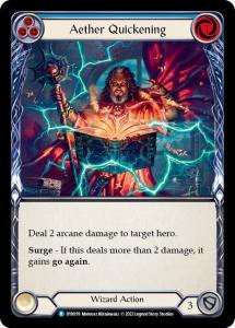 DYN199 - Aether Quickening (Blue) - Rare - Regular