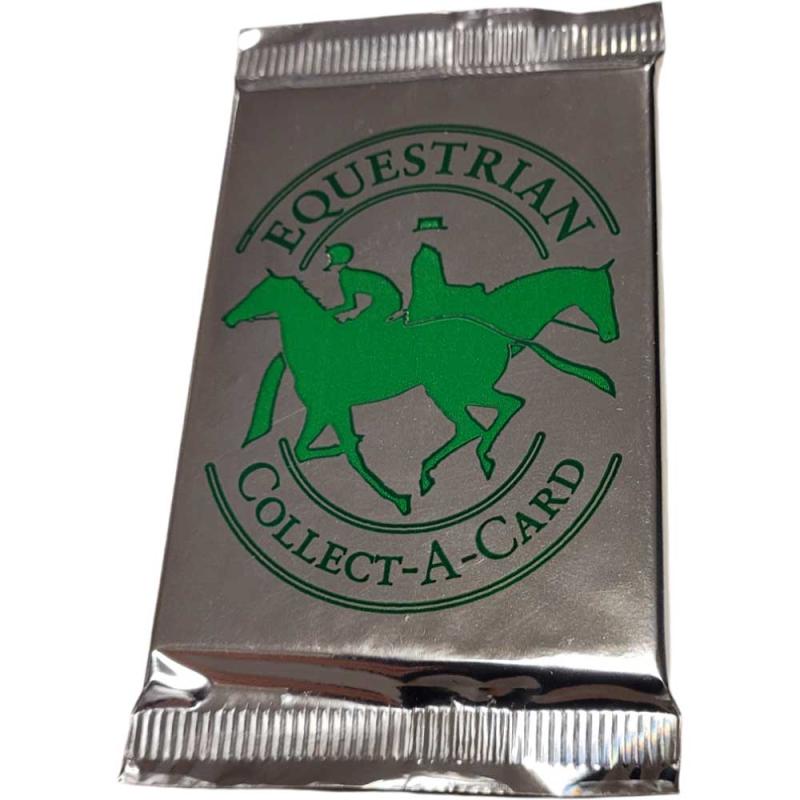 1 Pack - Equestrian Collect-A-Card 2 Edition - Horse Sports - 90's