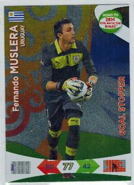 Goal Stoppers, 2013-14 Adrenalyn Road to the World Cup, Fernando Muslera