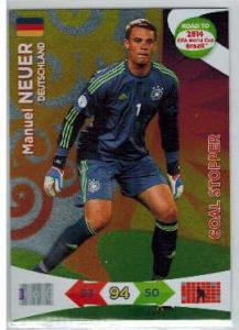 Goal Stoppers, 2013-14 Adrenalyn Road to the World Cup, Manuel Neuer