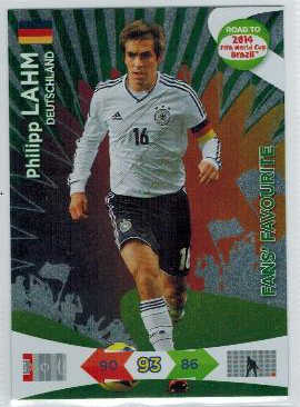 Fan Favourite, 2013-14 Adrenalyn Road to the World Cup, Philipp Lahm
