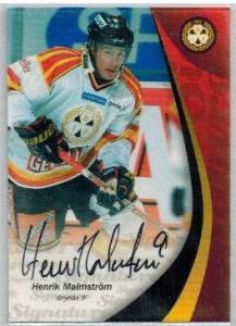 2006-07 SHL Signatures s.1 #02 Henrik Malmström, Brynäs IF