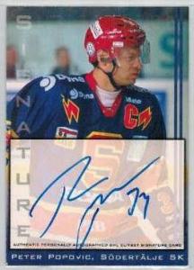 2002-03 SHL Signatures s.2 #10 Peter Popovic Södertälje SK
