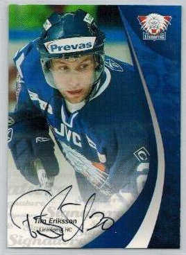 2006-07 SHL Signatures s.1 #13 Tim Eriksson, Linköpings HC