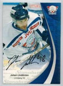 2006-07 SHL Signatures s.2 #15 Johan Lindström, Linköpings HC