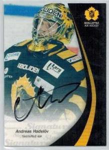 2006-07 SHL Signatures s.2 #22 Andreas Hadelöv, Skellefteå AIK