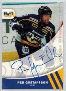 2005-06 SHL Signatures s.2 #11 Per Gustafsson, HV 71