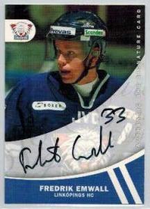 2005-06 SHL Signatures s.2 #17 Fredrik Emwall, Linköpings HC