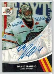 2005-06 SHL Signatures s.2 #21 David Rautio, Luleå Hockey