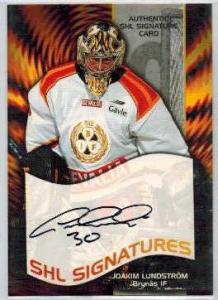 2004-05 SHL Signatures s.1 #12 Joakim Lundström, Brynäs IF 