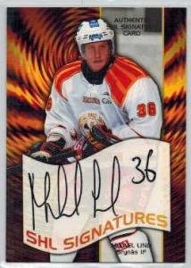 2004-05 SHL Signatures s.1 #13 Mikael Lind, Brynäs IF