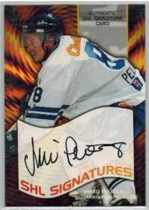 2004-05 SHL Signatures s.2 #05 Mikko Peltola, Linköping HC