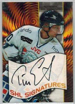 2004-05 SHL Signatures s.2 #06 Tim Eriksson, Linköping HC