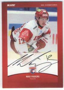 2012-13 SHL s.1 Signatures #17 Max Friberg Timrå IK