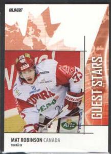 2012-13 SHL s.1 Guest Stars #11 Mat Robinson Timrå
