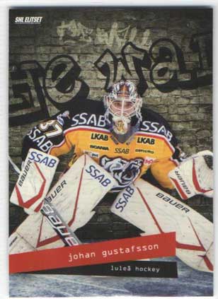 2012-13 SHL s.1 The Wall #4 Johan Gustafsson Luleå Hockey
