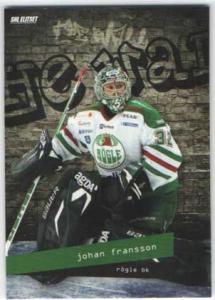 2012-13 SHL s.1 The Wall #5 Johan Fransson Rögle BK