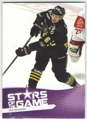 2012-13 SHL s.1 Stars of the Game #02 Dick Tarnstrom AIK