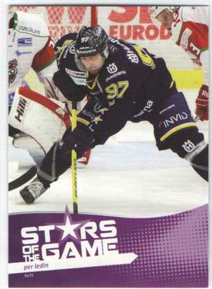 2012-13 SHL s.1 Stars of the Game #07 Per Ledin HV71