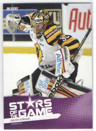 2012-13 SHL s.1 Stars of the Game #15 Joacim Eriksson Skellefteå AIK