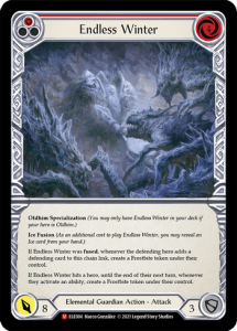 ELE004 - Endless Winter - Majestic - Rainbow Foil