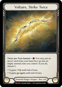 ELE034 - Voltaire, Strike Twice - Majestic - Rainbow Foil
