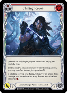 ELE050 - Chilling Icevein - Red - Common - Rainbow Foil