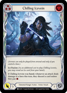 ELE052 - Chilling Icevein - Blue - Common - Rainbow Foil