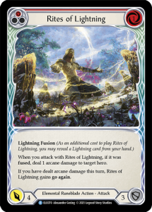 ELE070 - Rites of Lightning - Red - Rare