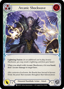 ELE074 - Arcanic Shockwave - Yellow - Common