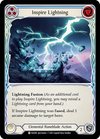 ELE090 - Inspire Lightning - Blue - Common