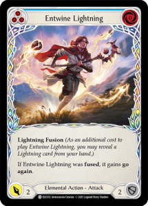 ELE102 - Entwine Lightning - Blue - Common