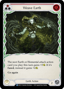 ELE122 - Weave Earth - Red - Rare