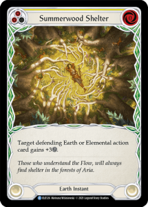 ELE126 - Summerwood Shelter - Yellow - Common - Rainbow Foil