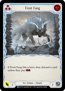 ELE150 - Frost Fang - Blue - Rare