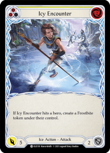 ELE158 - Icy Encounter - Yellow - Common