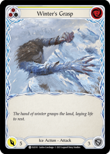 ELE161 - Winter's Grasp - Yellow - Common