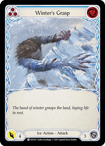 ELE162 - Winter's Grasp - Blue - Common