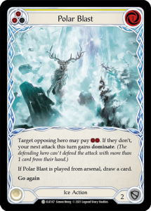 ELE167 - Polar Blast - Yellow - Common