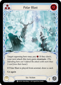 ELE168 - Polar Blast - Blue - Common