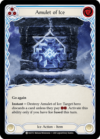 ELE172 - Amulet of Ice - Common
