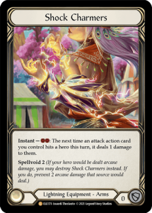 ELE173 - Shock Charmers - Legendary - Rainbow Foil