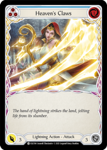 ELE194 - Heaven's Claws - Blue - Common