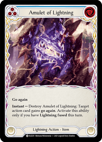 ELE201 - Amulet of Lightning - Common