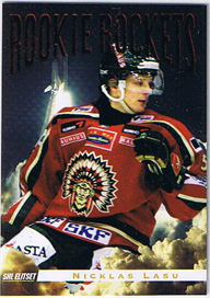 2009-10 SHL s.1 Rookie Rockets #01 Nicklas Lasu Frölunda Indians 