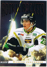 2009-10 SHL s.1 Rookie Rockets #04 Marcus Johansson Färjestads BK